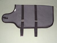 gray black winter sheep coat