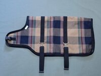 Plaid winter goat jacket