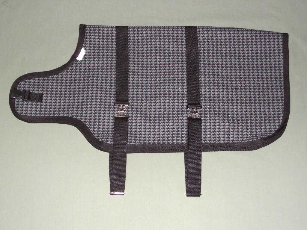 gray black winter sheep coat