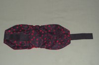 black with red paws dog diaper
