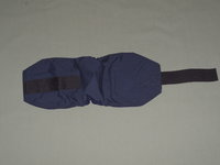 Blue doggy diaper, dog wrap
