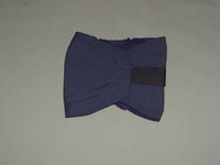 navy blue dog wrap