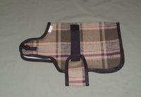 plaid nigerian goat coat