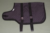 Purple striped winter Nigerian coat