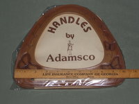 2 Pair Vintage Adamsco Purse Handles Butterfly & Floral Handbag Making Supplies Macrame Supply Cast Polyester