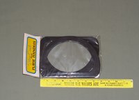 2 Pair Vintage Fibre-Craft Black Plastic Purse Handles Fabric & Macrame Handbag Supply NOS Dee Shape D-Shaped