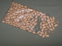 1 pound wood macrame barrel beads