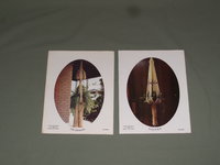 Two Vintage Macrame Portraits Books 1 and 5 Patterns by Vickie Advanced Plant Hanger Instructions