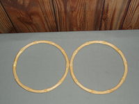 Plastic bamboo purse handles