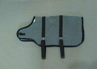 30" Evergreen Winter Water-Resistant Goat Coat, Sheep Jacket with a Sherpa Fleece Lining, Livestock Supply