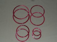 Burgundy Marbella rings