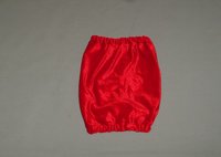 Bright Red Dog Snood, Size Medium, Dog Show Supply, Doggy Ear Protection, Cockers, Cavaliers, Whippets and other breeds
