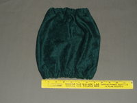 Green Dog Snood, Size Medium, Dog Show Supply, Doggy Ear Protection, Cockers, Cavaliers, Whippets and other breeds