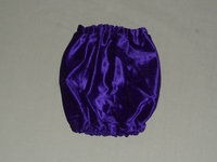 small purple dog snood