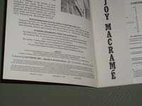 Vintage Christmas Tis The Season to be Knotting Holiday Macrame Instruction Pattern Book Judy Palmer 1979