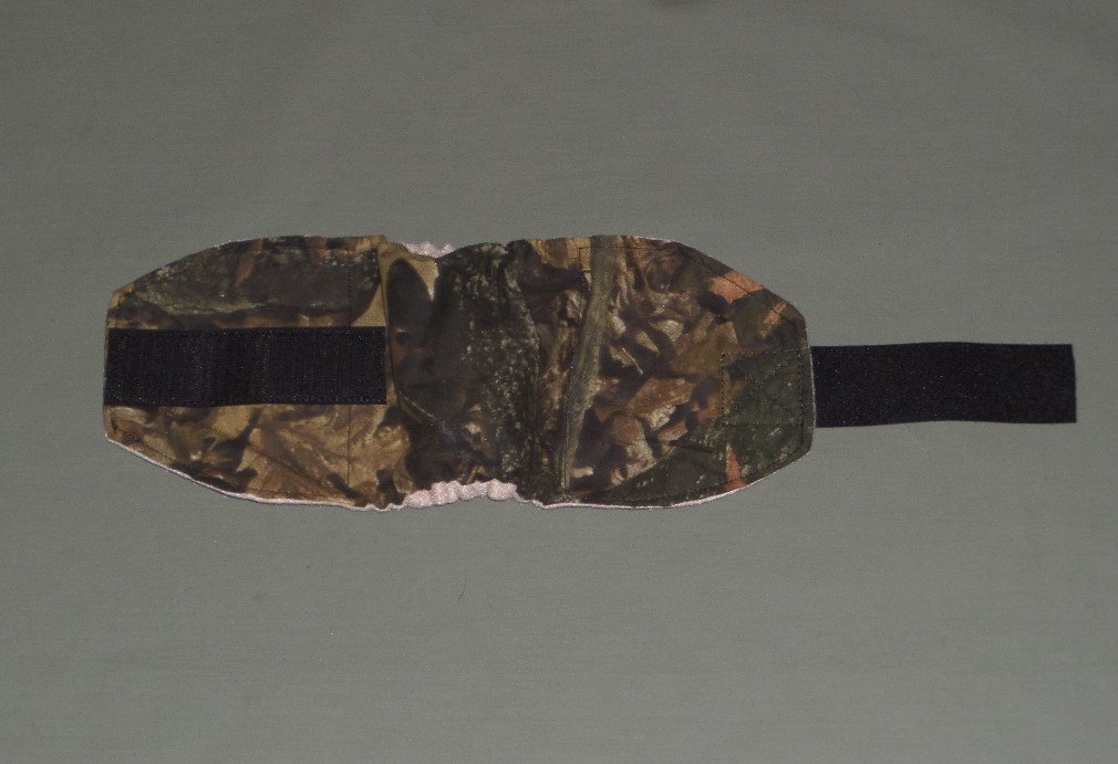 camouflage dog belly band