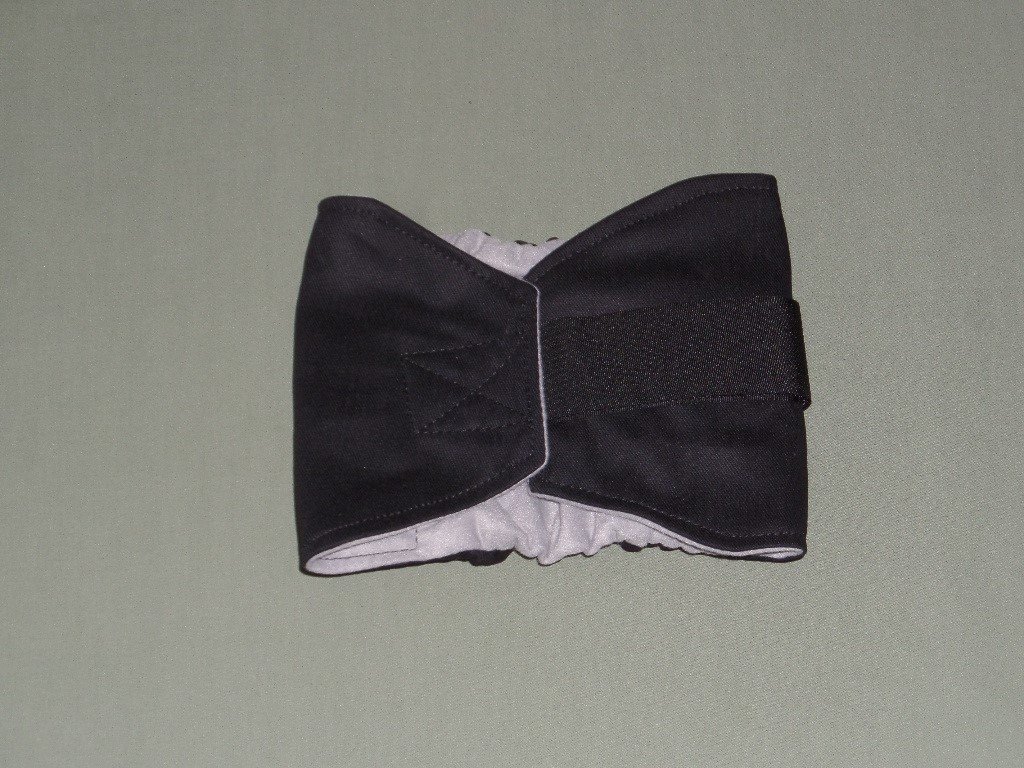 black belly band for dogs