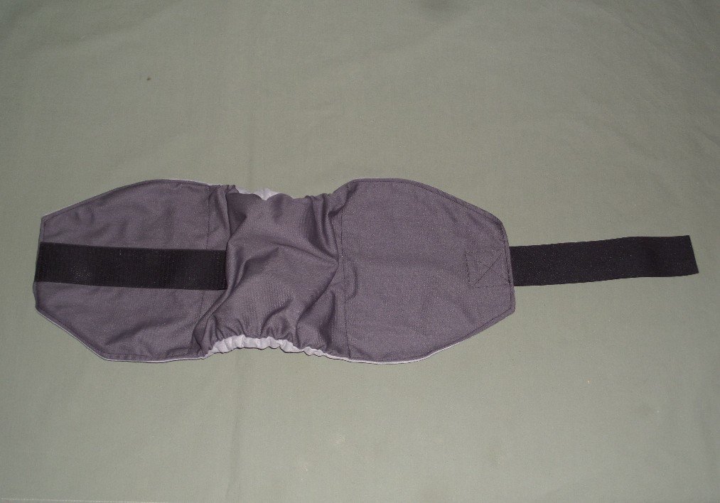 Cotton twill dog diaper