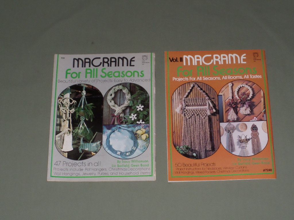 1970's macrame patterns
