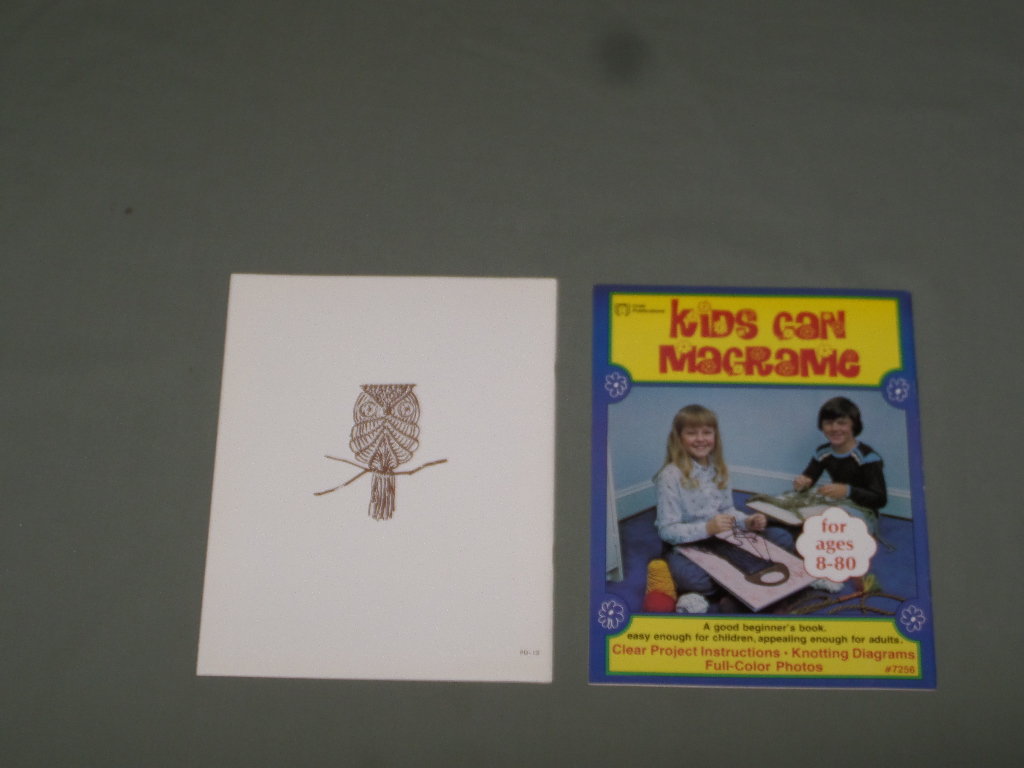 Kids can macrame book item no 7256