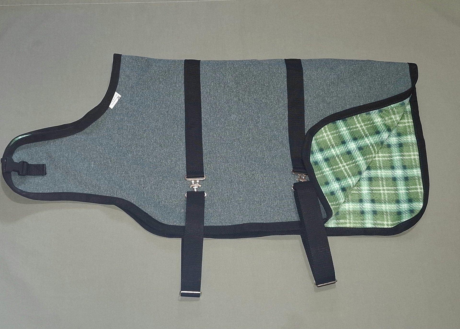 polar fleece lined goat coat