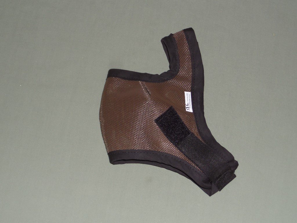 Miniature horse yearling UV fly mask