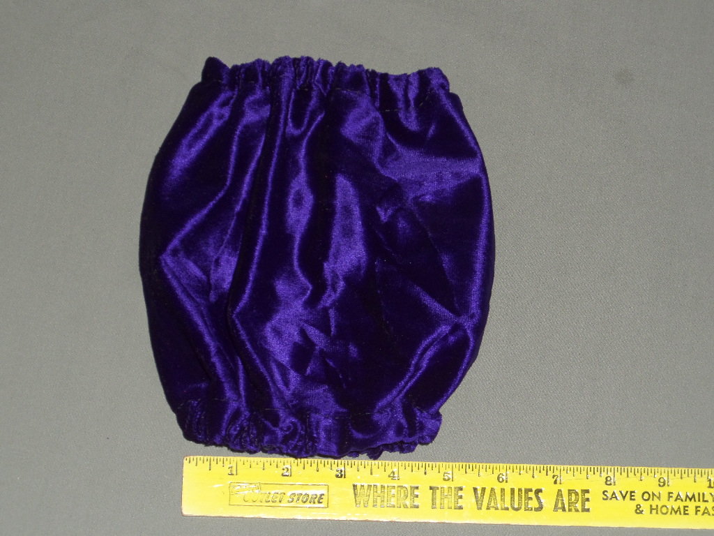 Small Dark Purple Dog Snood, Dog Show Supply, Doggy Ear Protection, Mini Poodles, Shih Tzu, Chinese Crested, Italian Greyhounds