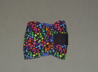 Bright male dog diaper