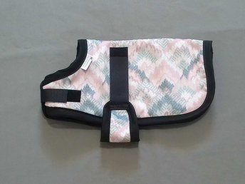 14" Pastel Ripple Newborn Goat Kid Winter Coat, Lamb Jacket with Fleece Lining, Doe Buck Kid Lamping Supplies