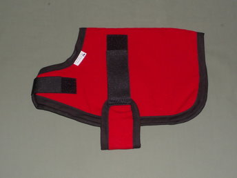 red boer kid winter coat