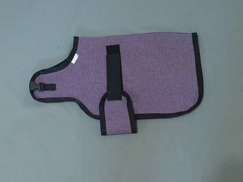 purple diary goat coat