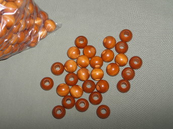 20mm vintage wooden beads