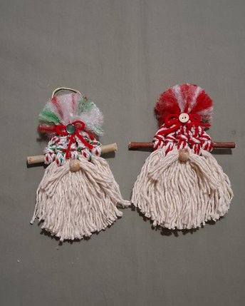Rustic Christmas gnomes