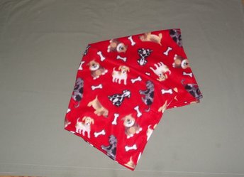 Small dog or cat throw, blanket